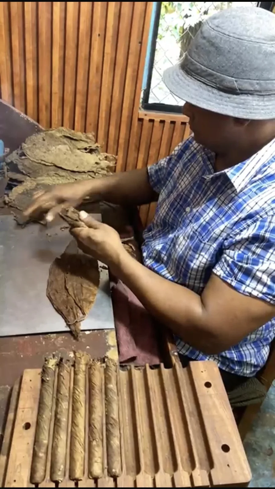 Elaboración artesanal de cigarros / Handcrafted cigar making
